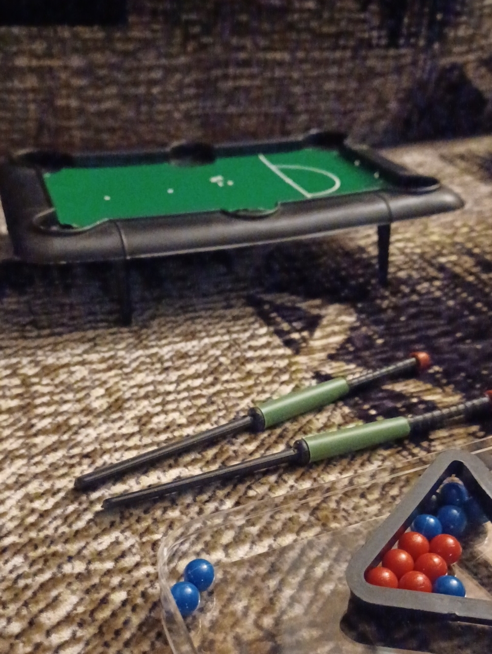 $4 Add-on Portable Mini Pocket Pool Table Game - Picture 3 of 6